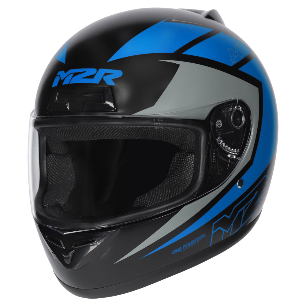 M2R M1 Full Face Motorcycle Helmet Racing ABS - CARVE PC-2F - XL #1128111