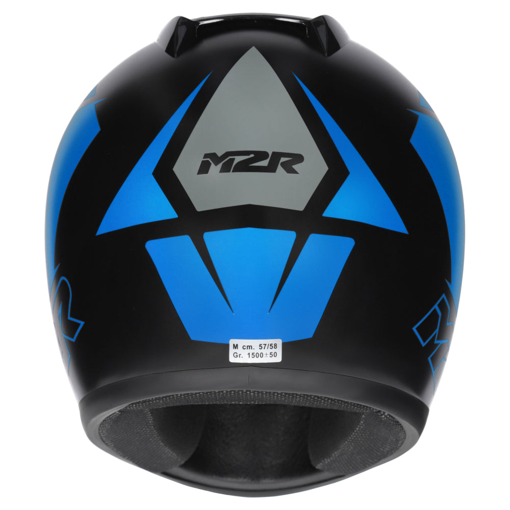 M2R M1 Full Face Motorcycle Helmet Racing ABS - CARVE PC-2F - XL #1128111