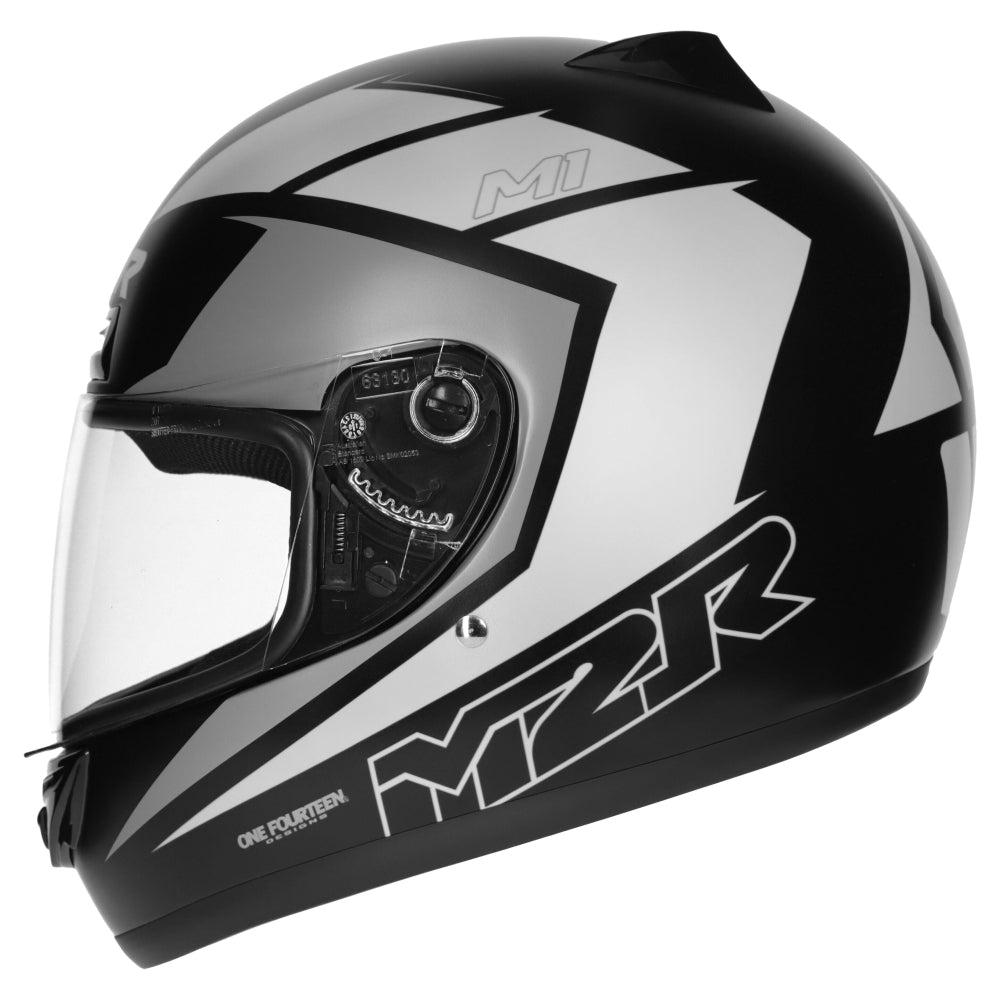 M2R M1 Full Face Motorcycle Helmet Racing ABS - CARVE PC-5F - M #1128115