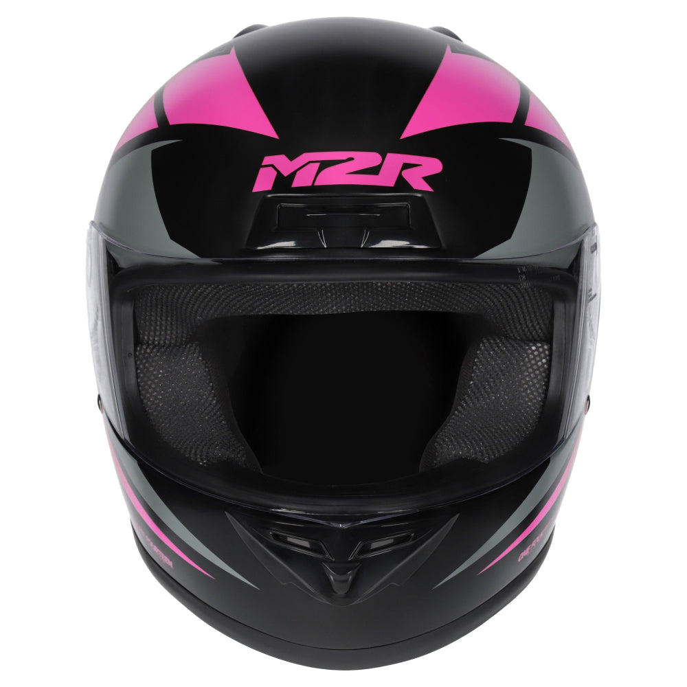 M2R M1 Full Face Motorcycle Helmet Racing ABS - CARVE PC-7F - S #1128120