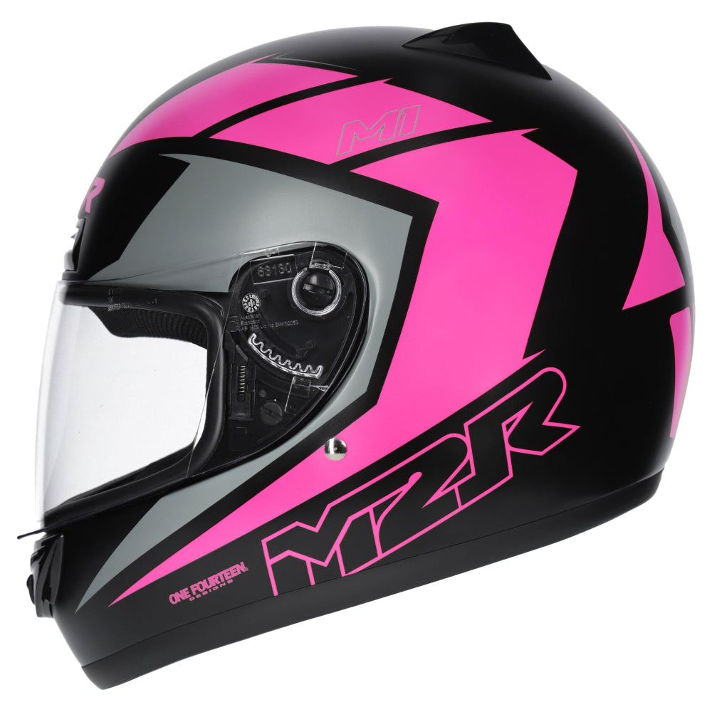 M2R M1 Full Face Motorcycle Helmet Racing ABS - CARVE PC-7F - S #1128120