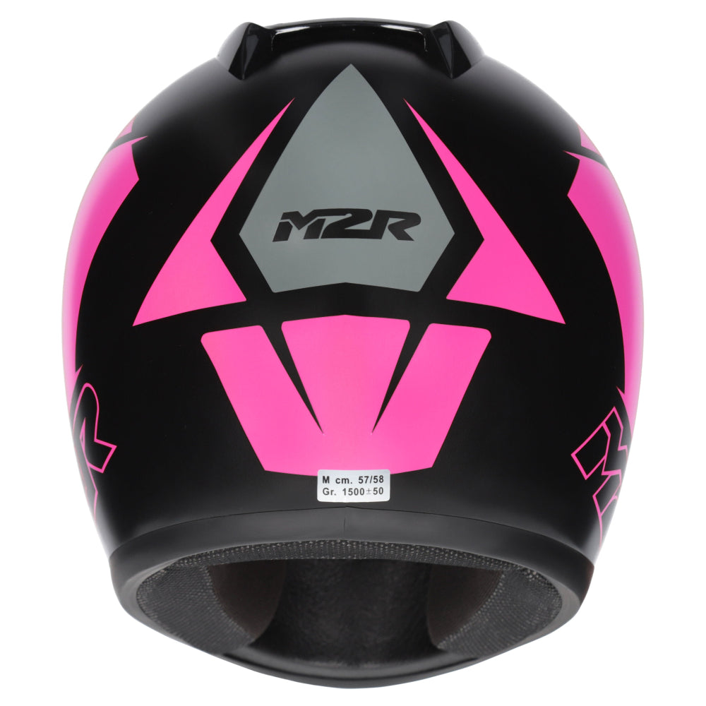 M2R M1 Full Face Motorcycle Helmet Racing ABS - CARVE PC-7F - S #1128120