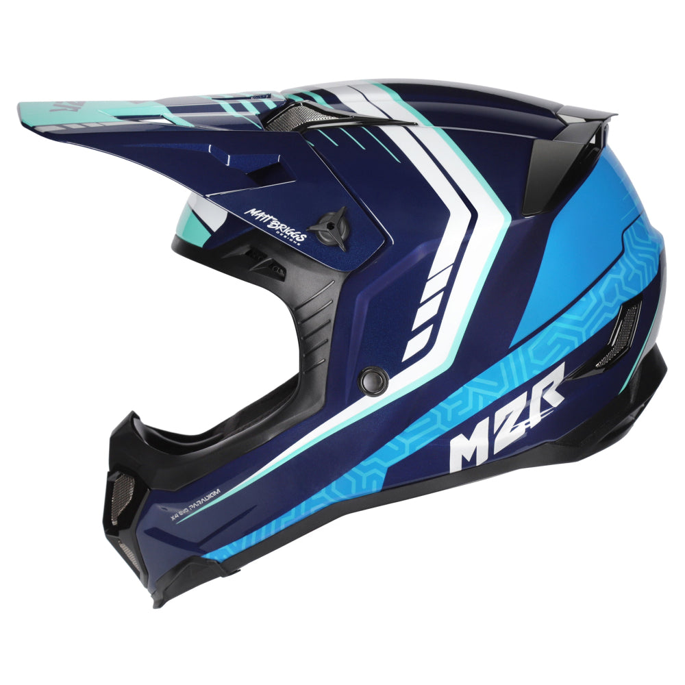 M2R X4 Evo Lightweight ECE 22.06 MX Helmet - Paradigm PC-2 - 2XL #1128232