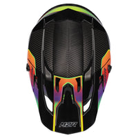M2R X4 Evo Carbon ECE 22.06 Certified MX Helmet - FLEX PC-10 - XS #1128245
