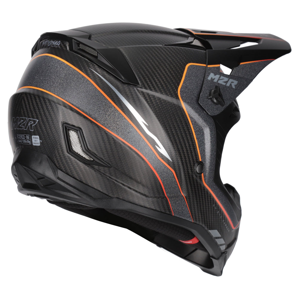 M2R X4 Evo Carbon ECE 22.06 Certified MX Helmet - FLEX PC-5F - 2XL #1128256