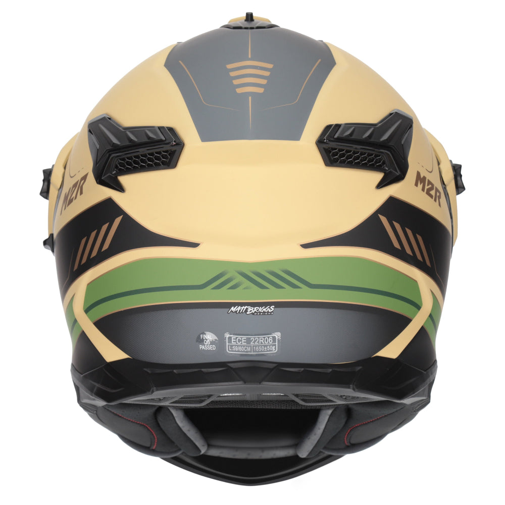 M2R Navigator Motorcycle Helmet ECE 22.06 - Venture PC-4F - XS #1128317