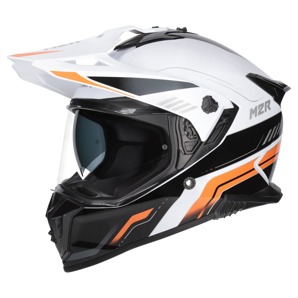M2R Navigator Motorcycle Helmet ECE 22.06 - Venture PC-8 - XS #1128323