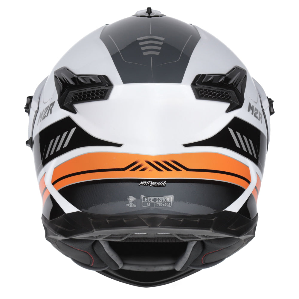 M2R Navigator Motorcycle Helmet ECE 22.06 - Venture PC-8 - XS #1128323