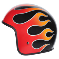 M2R Prime Open Face Motorcycle Helmet - Flamed PC -1 - 2XL #1129367