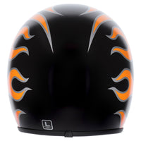 M2R Prime Open Face Motorcycle Helmet - Flamed PC -1 - 2XL #1129367