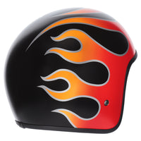 M2R Prime Open Face Motorcycle Helmet - Flamed PC -1 - 2XL #1129367