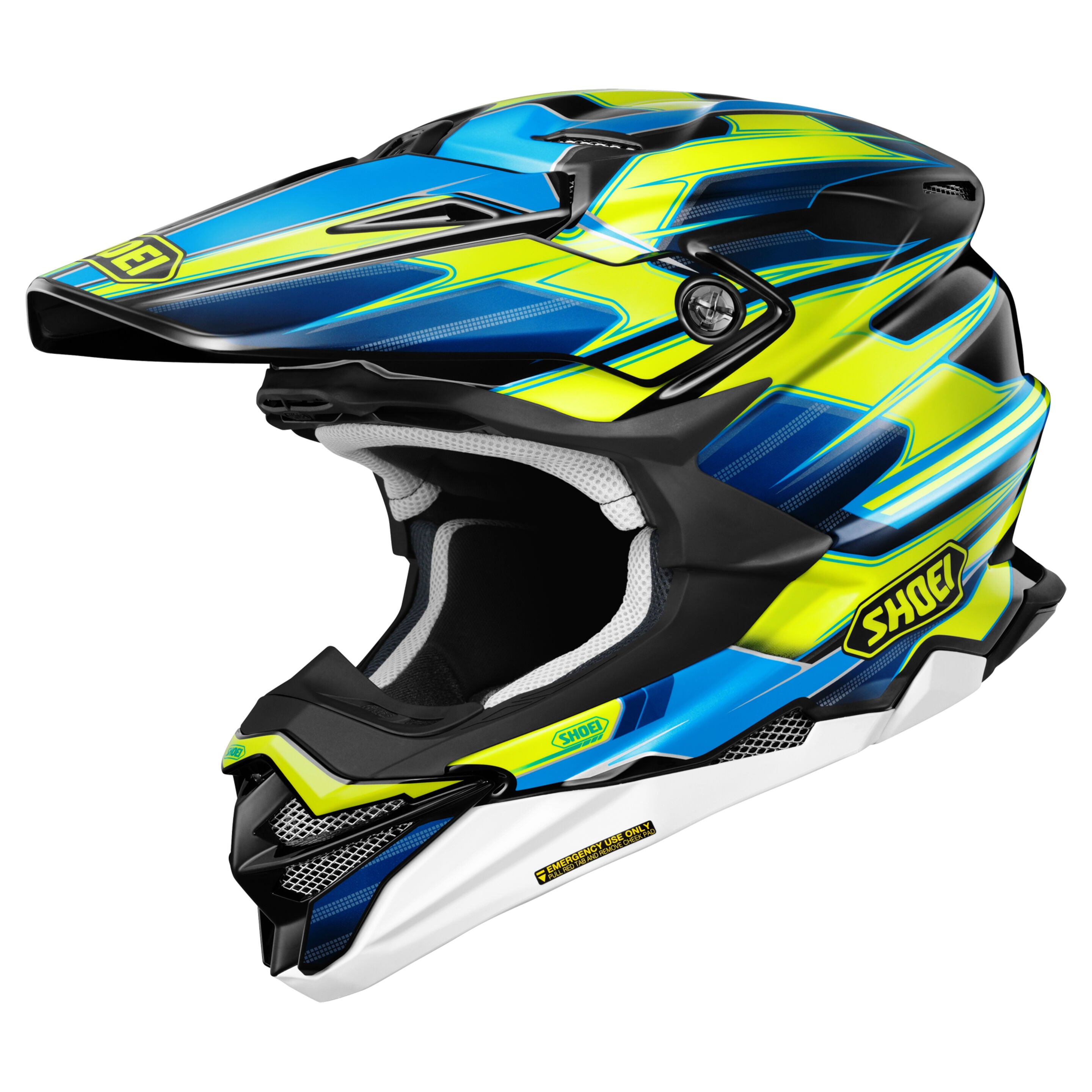 Shoei VFX-WR06 Professional Off Road Helmet - Sparkle TC-3 - L #1129844
