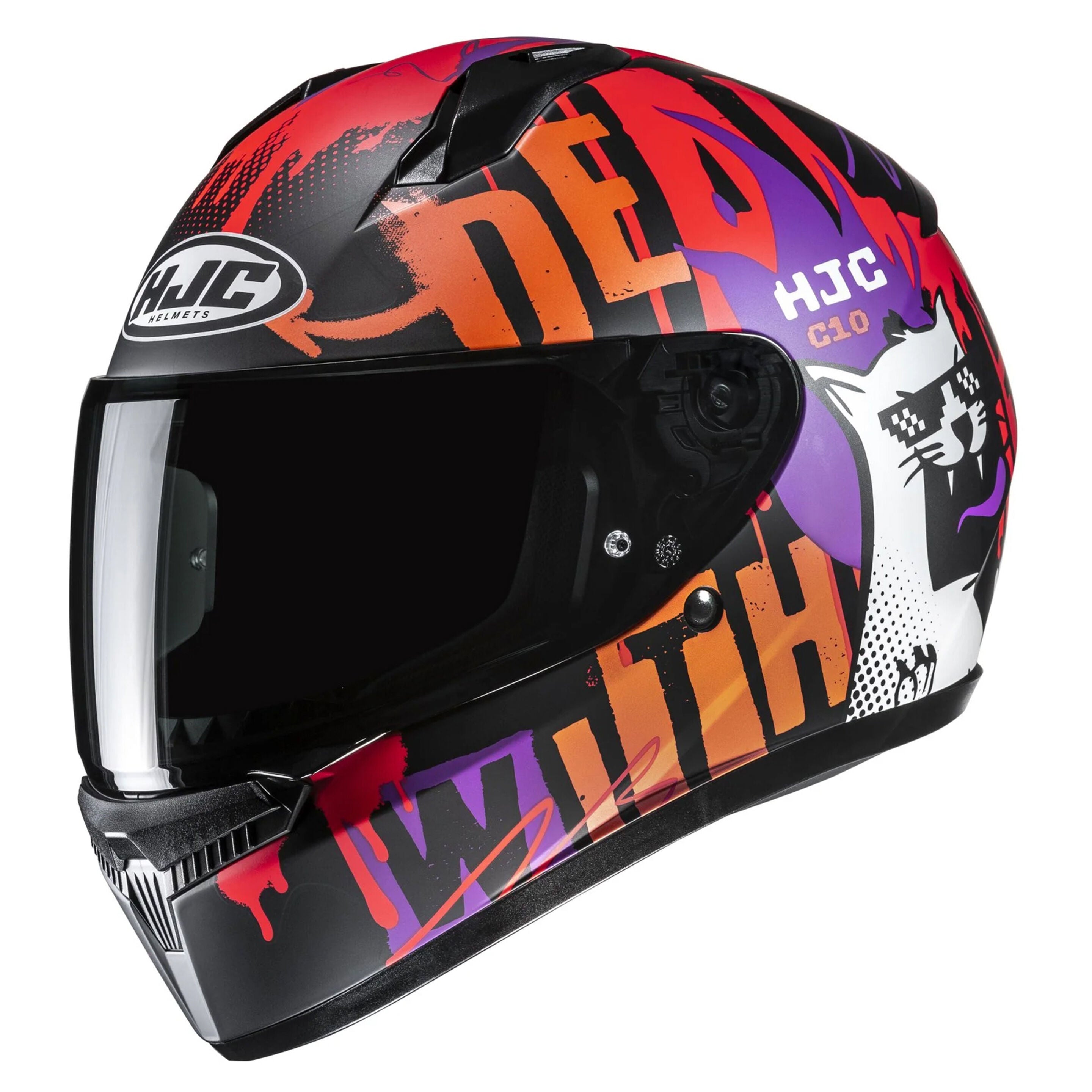 HJC C10 ECE 22.06 Full Face Helmet - FOP MC-7SF - 3XS #1130301