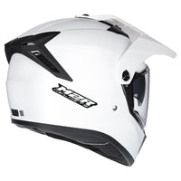 M2R Patrol Adventure Motorcycle Helmet ECE 22.06 -  White - M #1130710