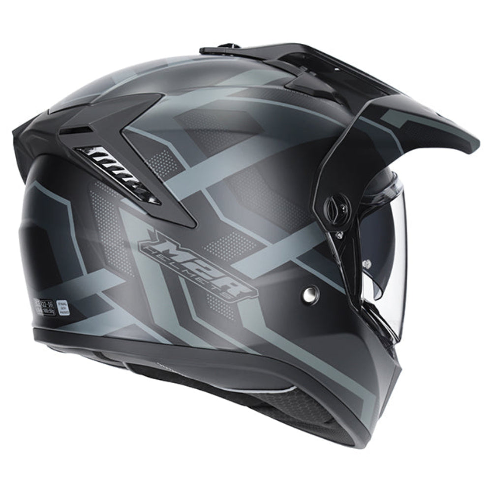 M2R Patrol Adventure Motorcycle Helmet ECE 22.06 -  Razor PC-5F - S #1130719