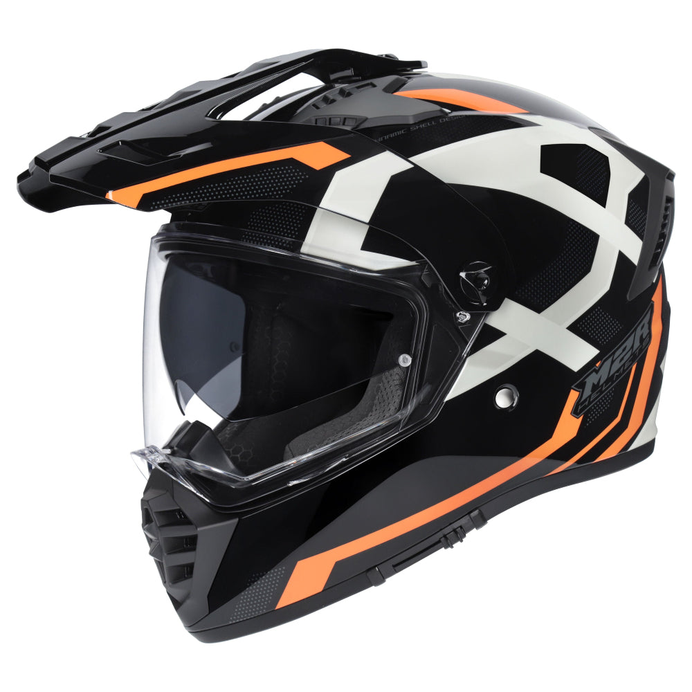 M2R Patrol Adventure Motorcycle Helmet ECE 22.06 -  Razor PC-8 - S #1130724