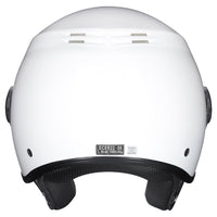M2R Nimbus ECE22.06 Lightweight ABS Scooter Helmet - White - XS #1131079