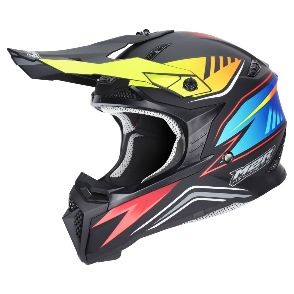 M2R X2.1 Youth ECE 22.06 Lightweight MX Helmet - HYPE PC-1F - YM #1131103