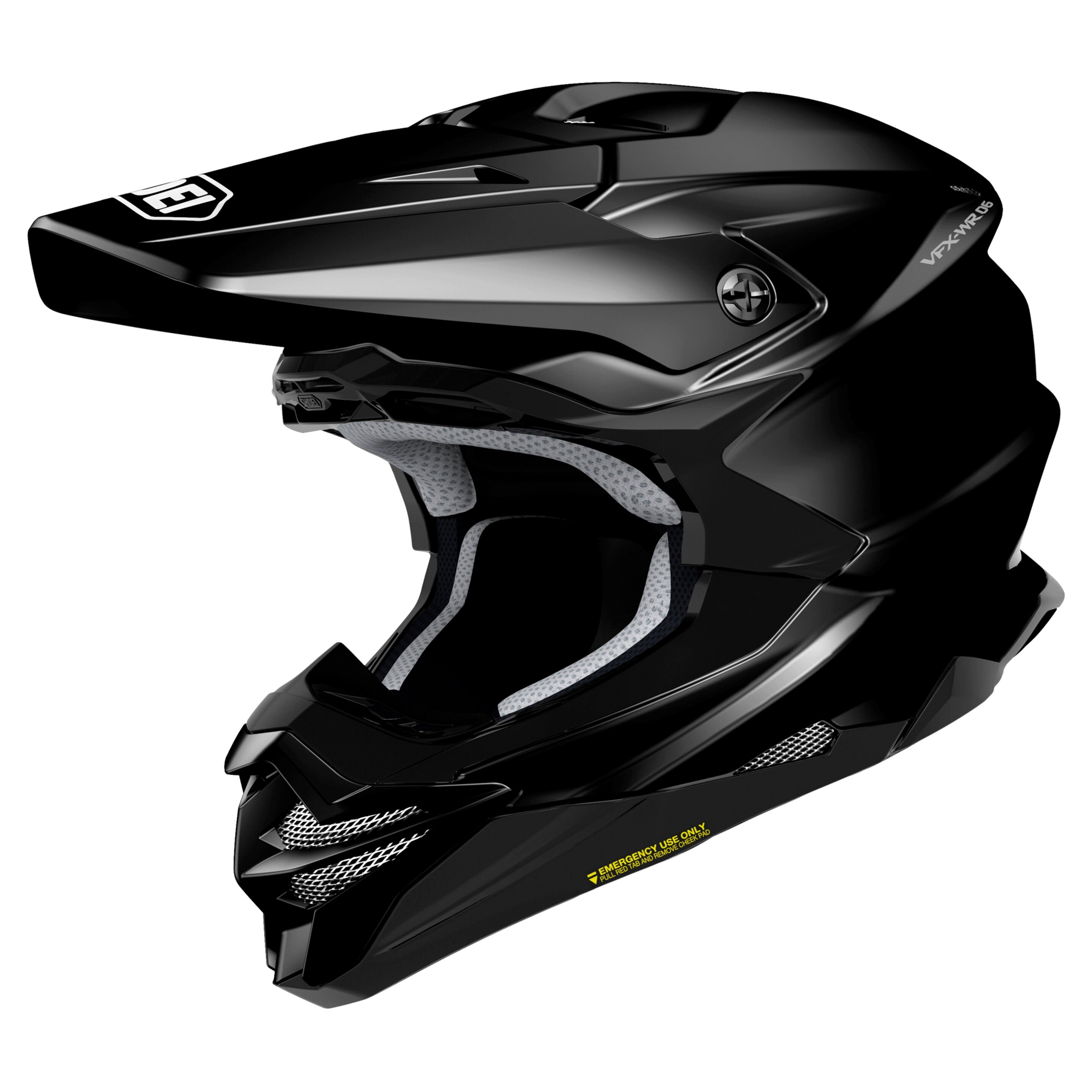Shoei VFX-WR06 Professional Off Road Helmet - Black - S #1131436