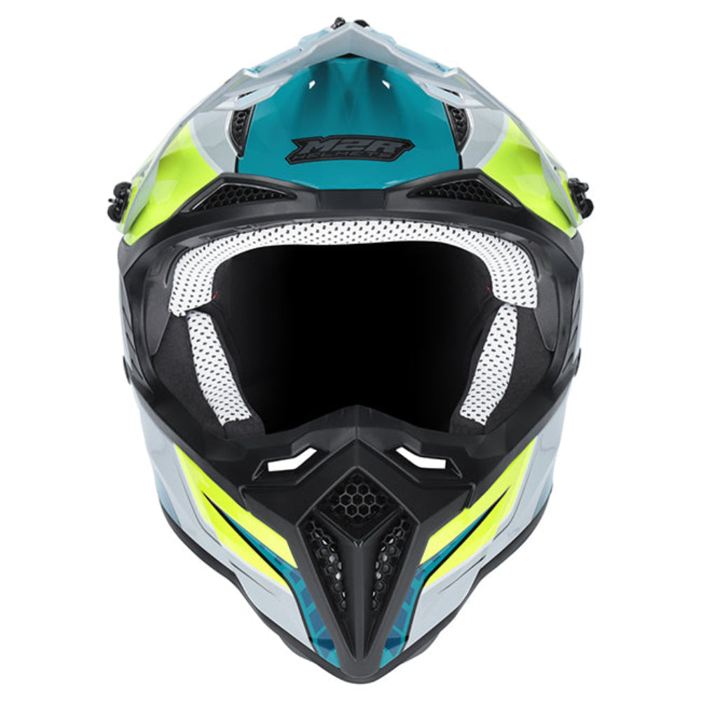 M2R X2.1 ECE 22.06 Lightweight Motocross Helmet - TORQUE PC-3 - M #1131482