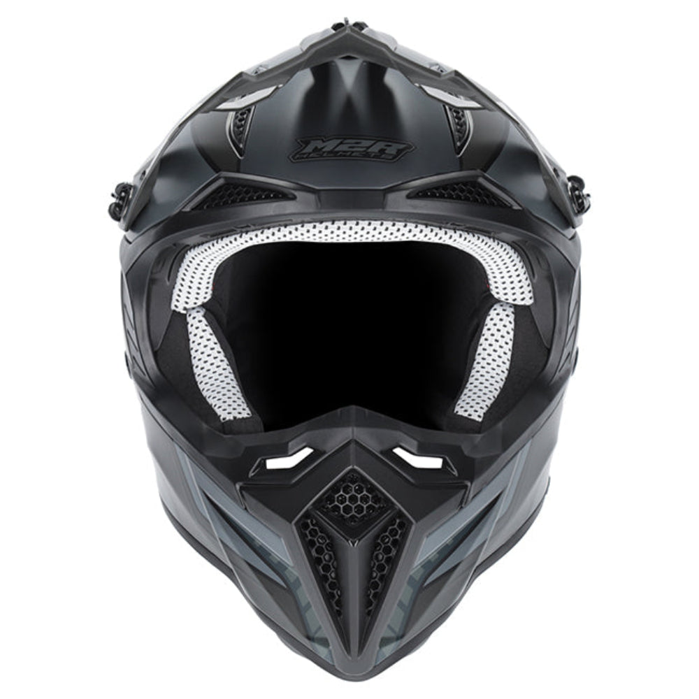 M2R X2.1 ECE 22.06 Lightweight Motocross Helmet - TORQUE PC-5F - L #1131489