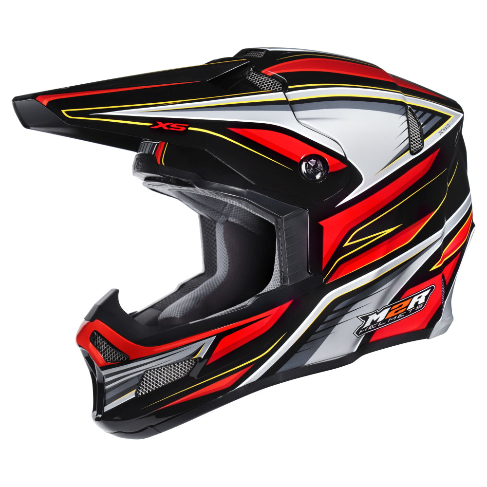 M2R X5 ECE 22.06 Pro Level MX Helmet X-Halo - FURY PC-1 - XS #1131645