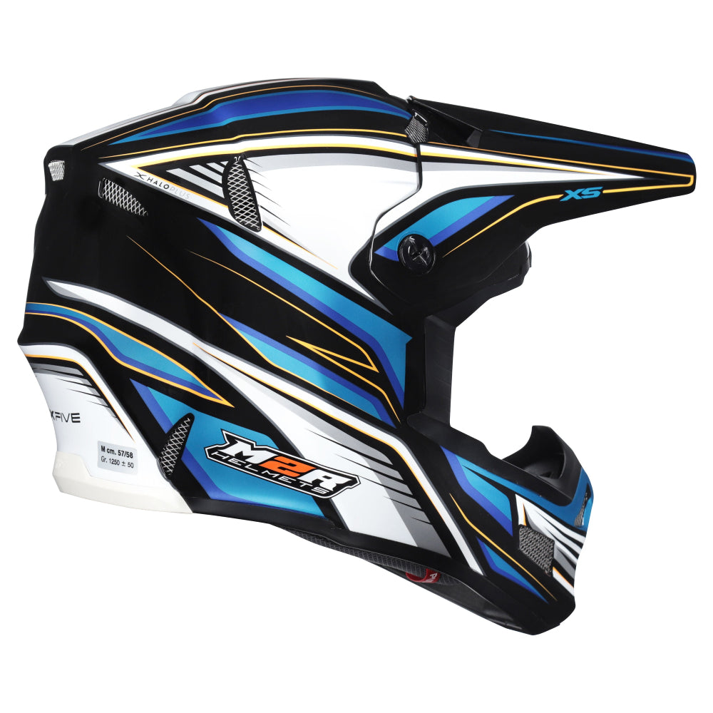 M2R X5 ECE 22.06 Pro Level MX Helmet X-Halo - FURY PC-2 - S #1131652