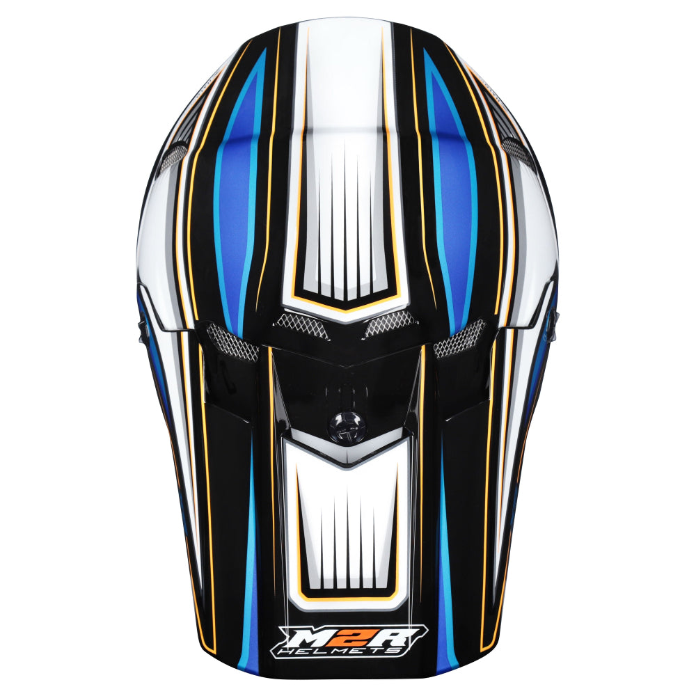 M2R X5 ECE 22.06 Pro Level MX Helmet X-Halo - FURY PC-2 - S #1131652