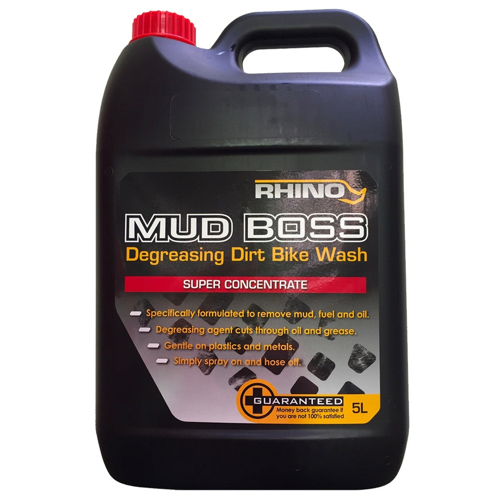 RHINO Mud Boss Degreasing Dirt Bike Wash 5 Litre #17-RMB-5L