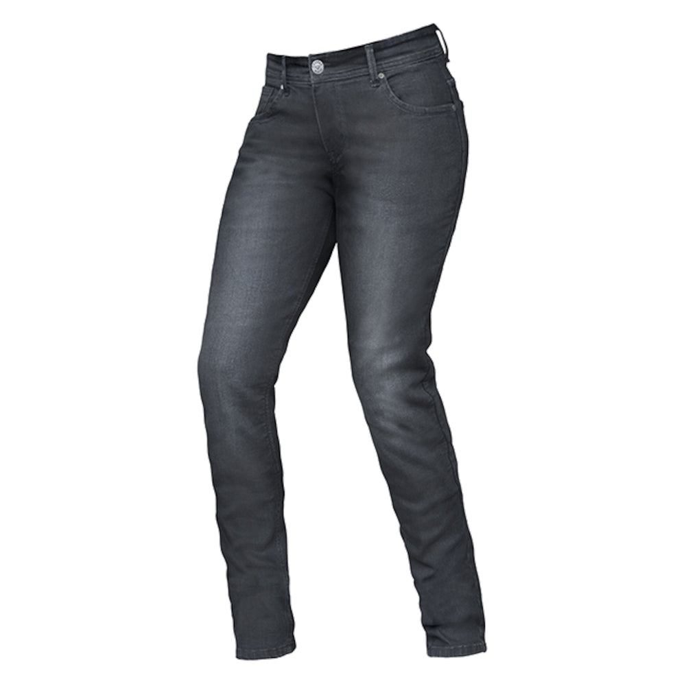Dririder Xena Ladies Kevlar Protective Jeans-Black-16S #2118641