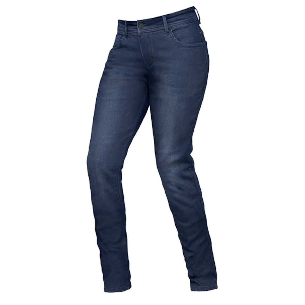 Dririder Xena OTB Ladies' Kevlar Riding Jeans-Indigo-18S #2120936