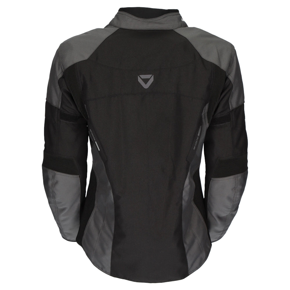 Dririder Vivid 3 Waterproof Touring Ladies Jacket-Grey/Black-12 #2123032