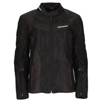 Dririder Vivid 3 Air Vented Touring Ladies Jacket-Black/Black-6 #2123060