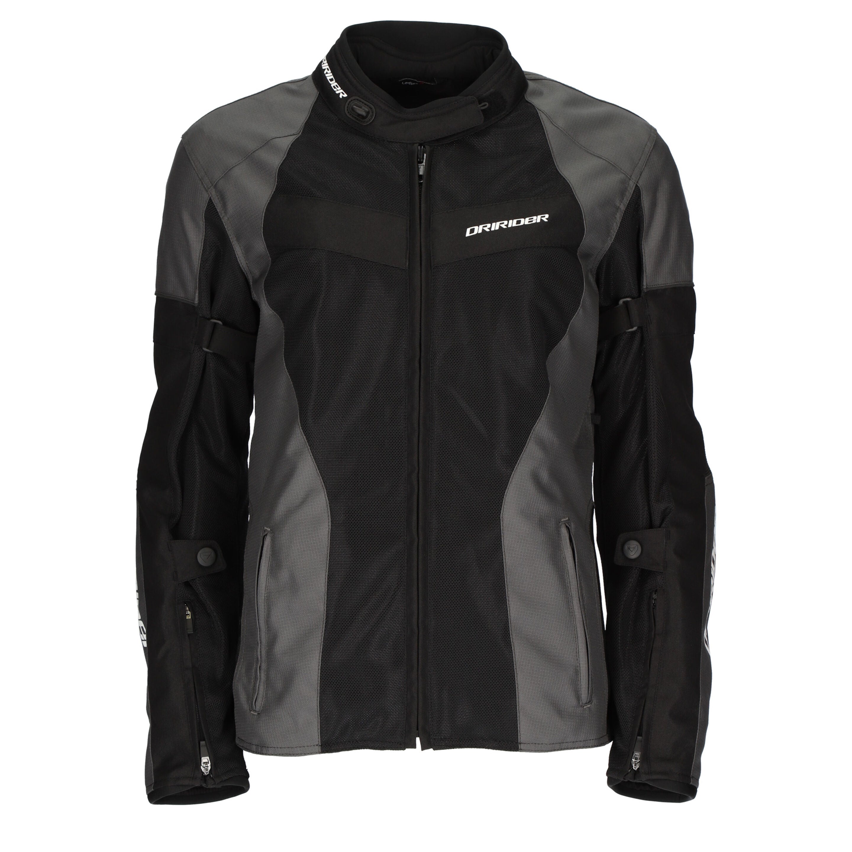 Dririder Vivid 3 Air Vented Touring Ladies Jacket-Grey/Black-16 #2123085