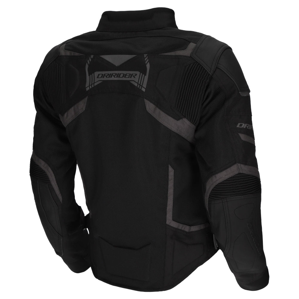 Dririder Climate Control Exo 4 Vented Jacket-Black/Black-LDS 10 #2124000