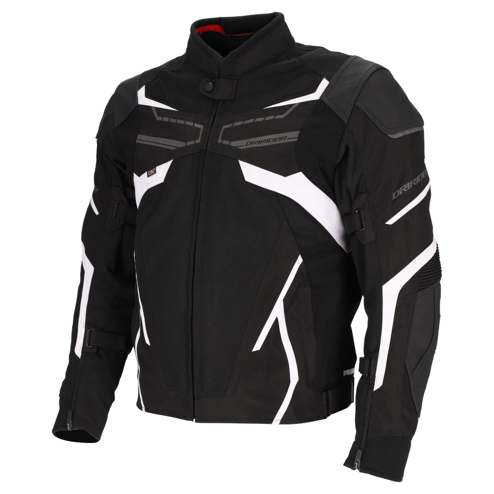 Dririder Climate Control Exo 4 Vented Jacket-Black/White-S #2123990
