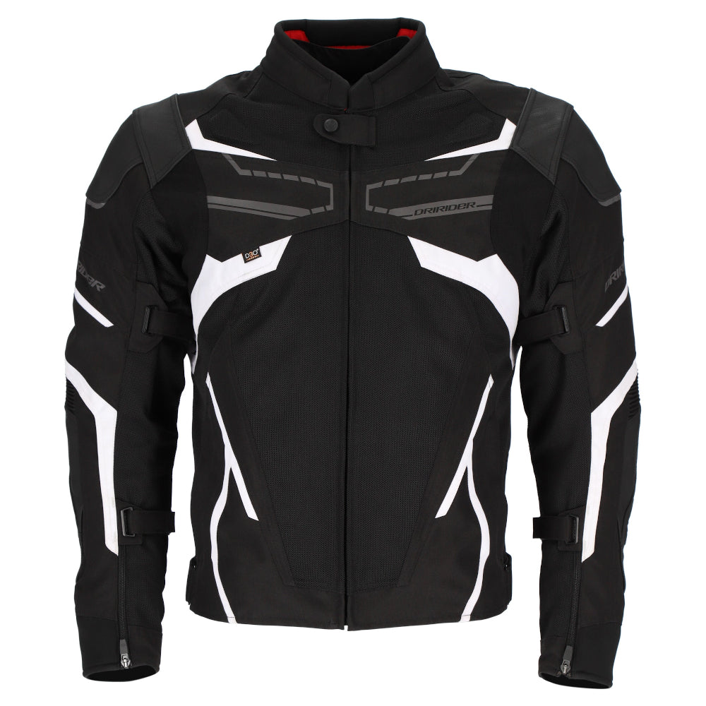 Dririder Climate Control Exo 4 Vented Jacket-Black/White-S #2123990
