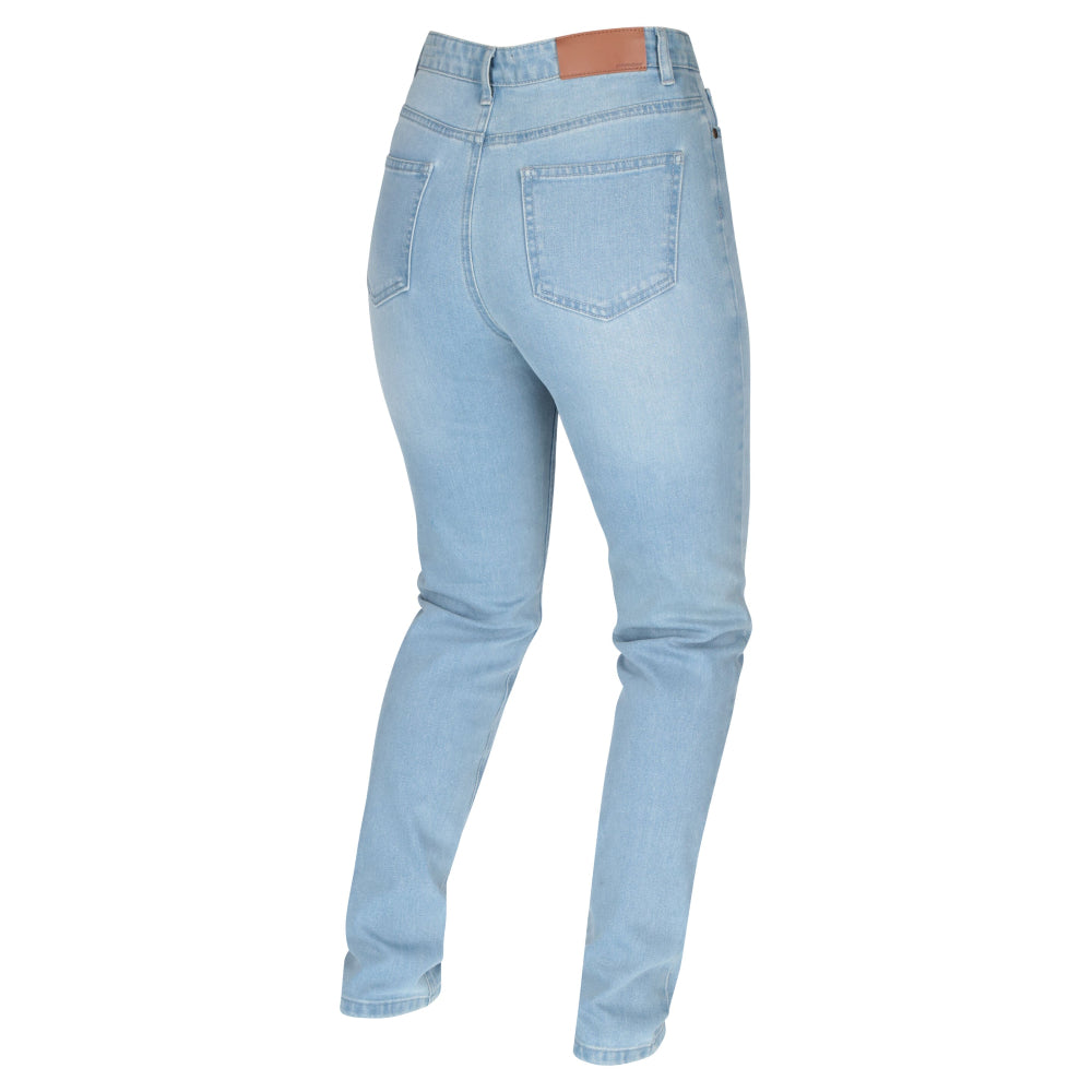 Dririder Velocity CE Certified Riding Ladies Jeans-Light Blue-18R #2125854