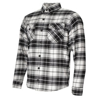 Argon Savage Protective Motorcycle Flanno-Black/White-52 (L) #2125894