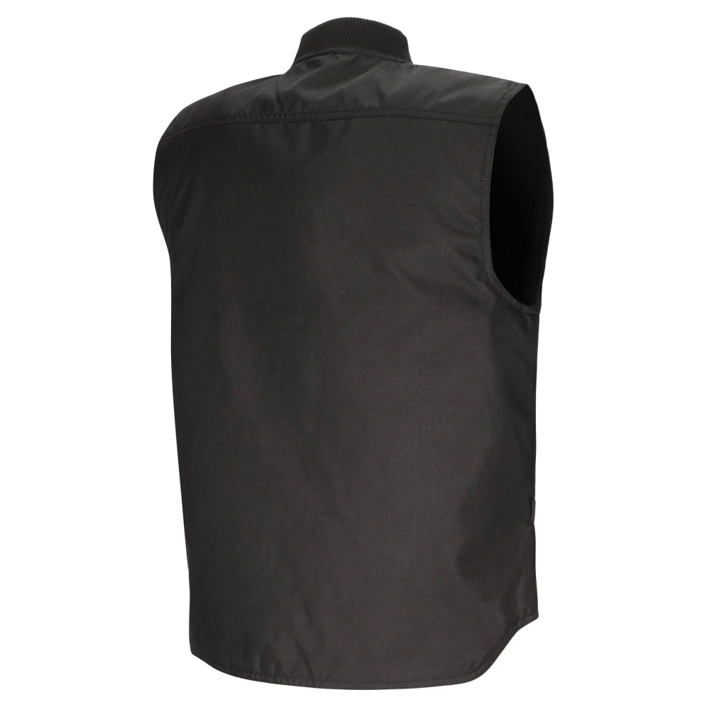 Argon Core Cordura® Quilted Motorcycle Vest-Black-60 (2X-3X) #2125946