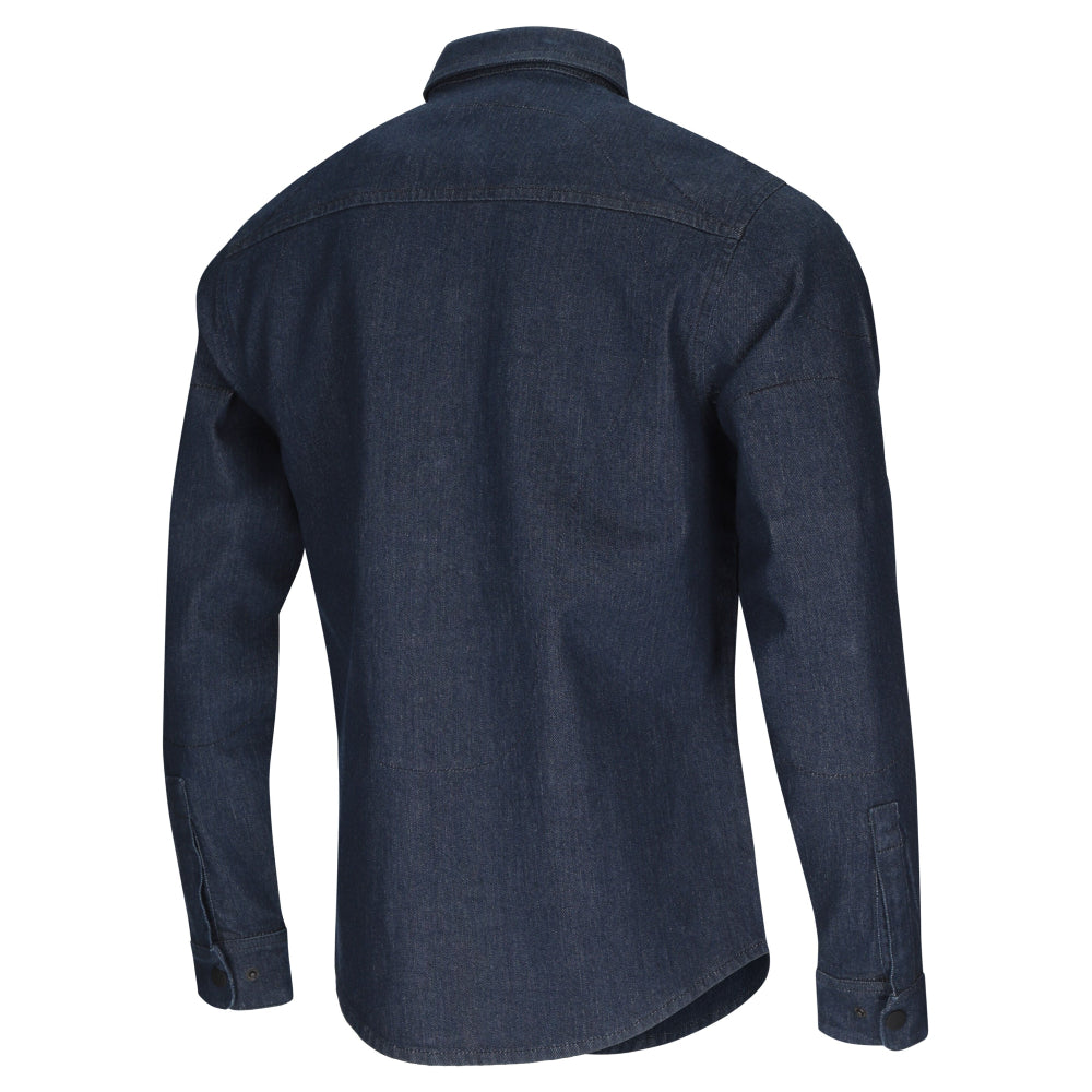 Argon Machete Dyneema® Denim Motorcycle Riding Shirt-Blue-46 (S) #2125963