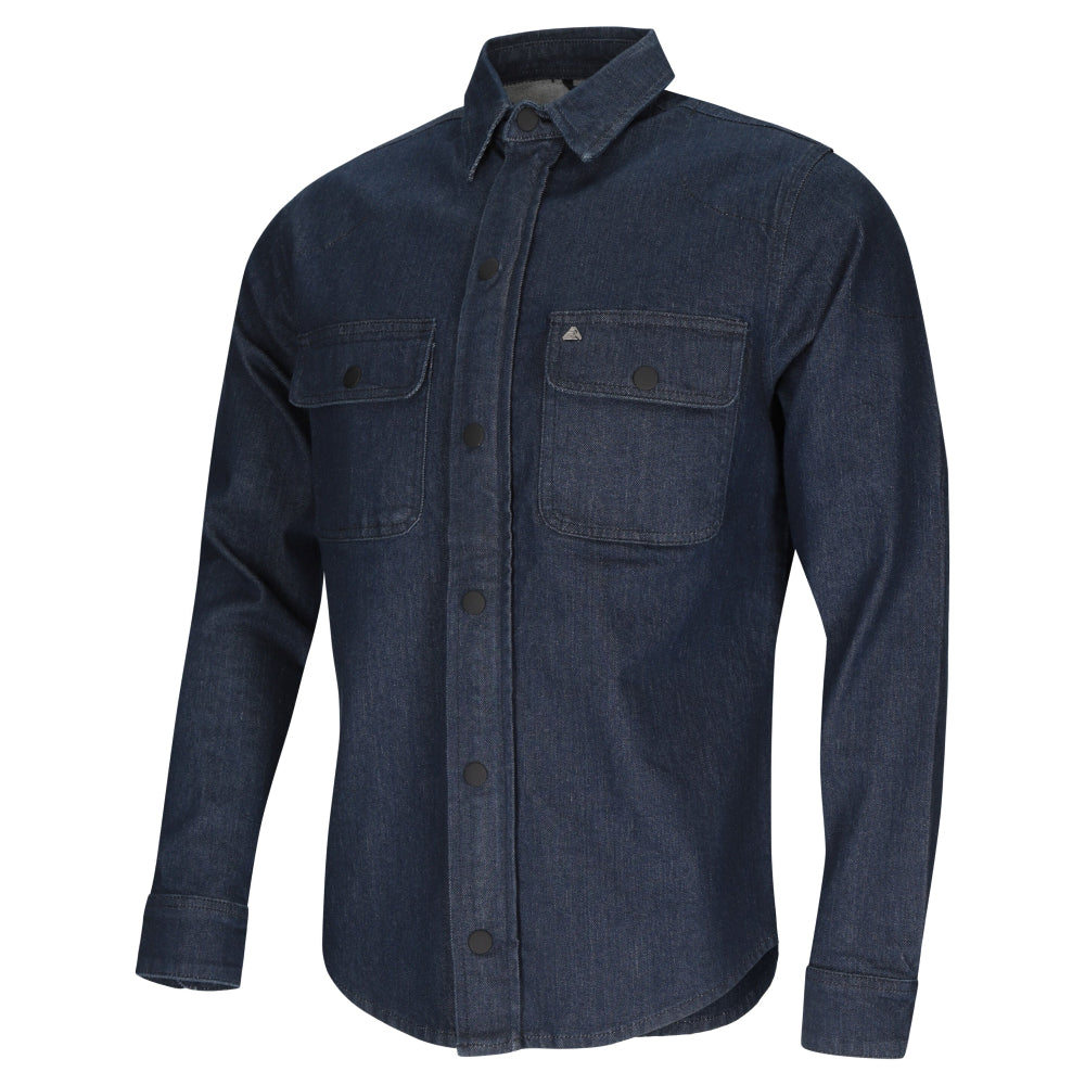 Argon Machete Dyneema® Denim Motorcycle Riding Shirt-Blue-46 (S) #2125963