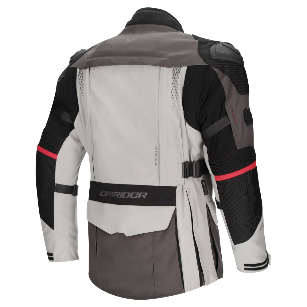 Dririder Vortex Adventure 3 Jacket-Grey/Lt Grey/Black-XS #2127205