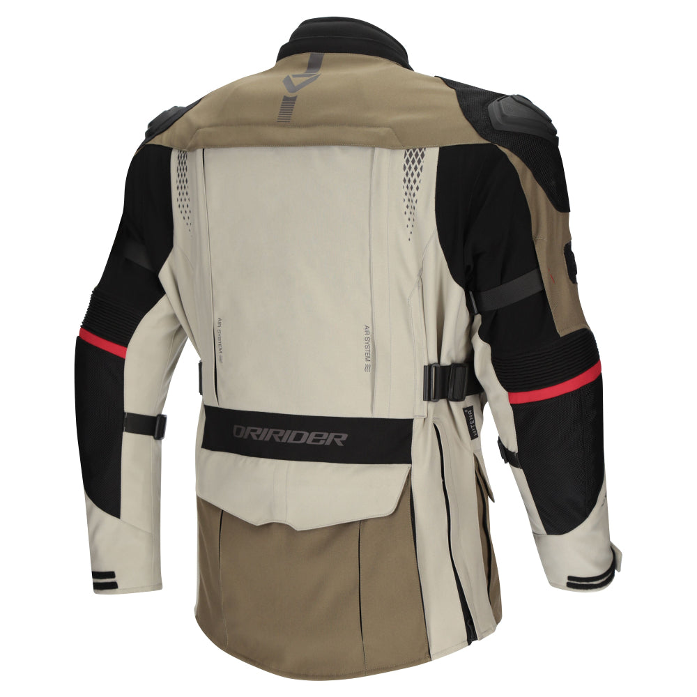 Dririder Vortex Adventure 3 Jacket-Khaki/Stone/Black-S #2127216