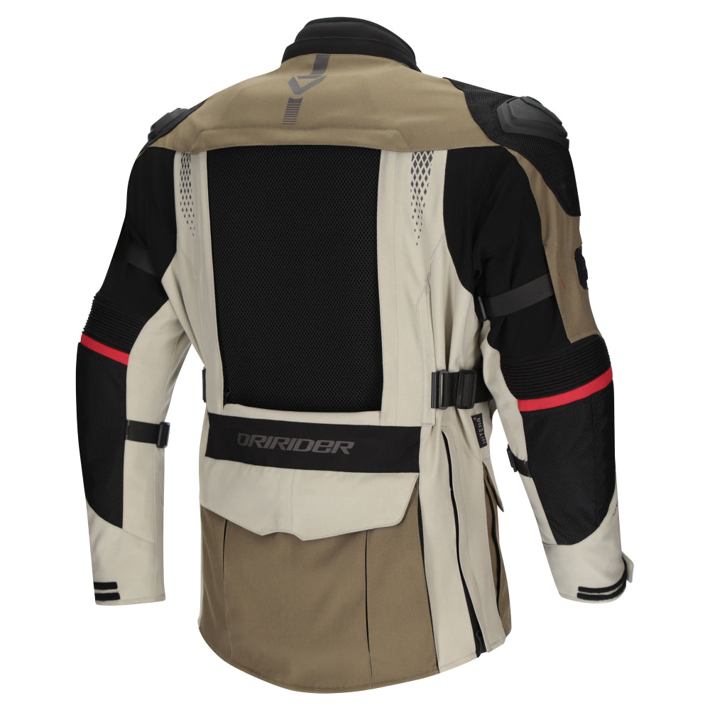 Dririder Vortex Adventure 3 Jacket-Khaki/Stone/Black-S #2127216
