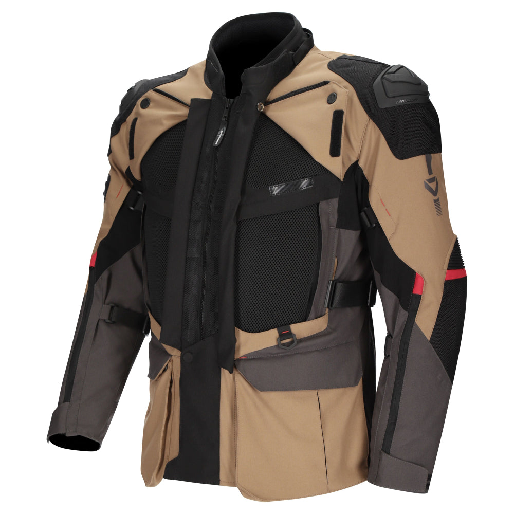 Dririder Vortex Adventure 3 Jacket-DK. Grey/Brown/Black-M #2127237