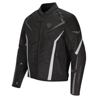 Dririder Origin 2 All Season Sports Touring Jacket-Black/White-4XL #2127352