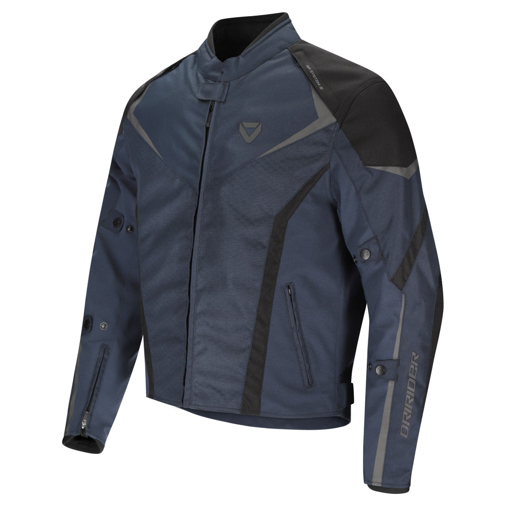 Dririder Origin 2 All Season Sports Touring Jacket-Navy/Black-M #2127357