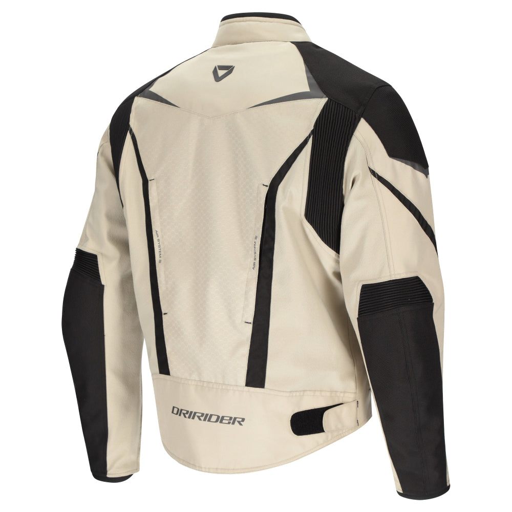 Dririder Origin 2 All Season Sports Touring Jacket-Sand/Black-4XL #2127372