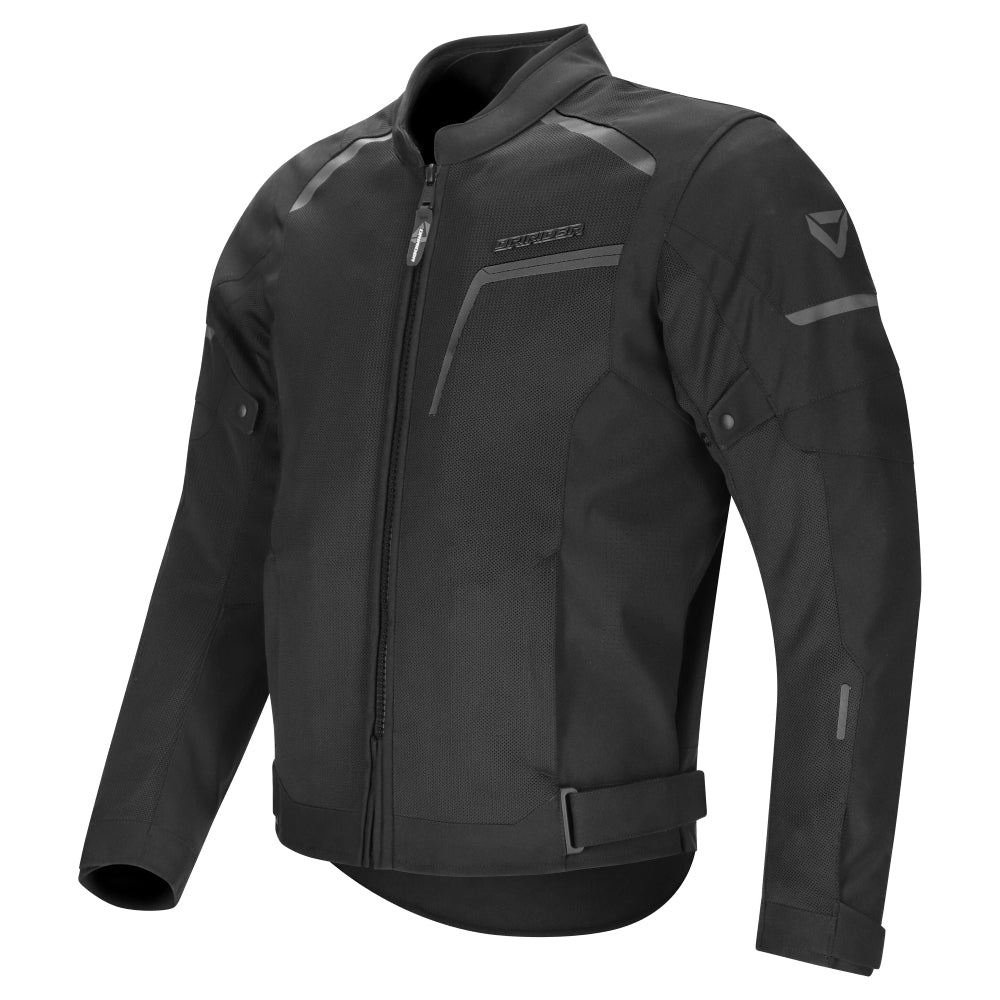 Dririder Air-Ride 6 Summer Riding Jacket-Black/Black-S #2128516